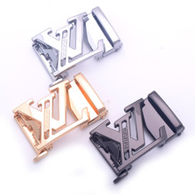 网店新款热销镂空字母皮带扣40男士锌合金单款腰带头厂家现货批发