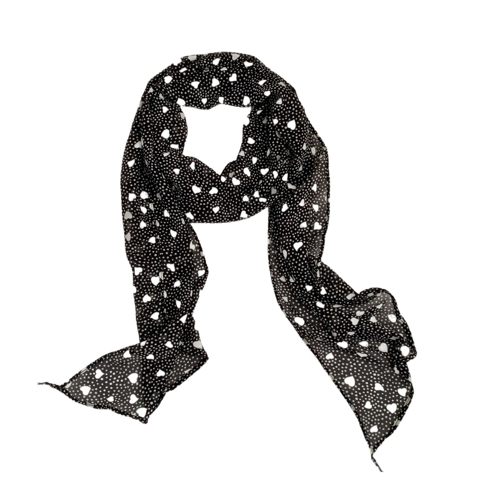 Pañuelo de seda, sentido de alta calidad, estilo francés, cinta montada, cinta para el cabello, bufanda de todo fósforo, chal, lunares, amor, bufanda de seda, bufanda pequeña