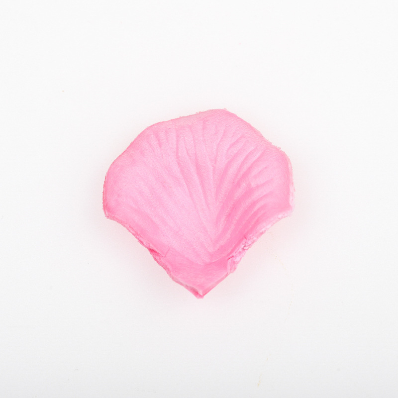 No tejido laminado 100 pétalos de flores, pétalos de boda, pétalos de flores falsos, pétalos de rosas, precio especial