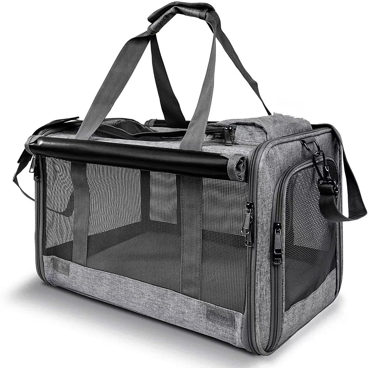 New travel versatile waterproof breathable fabric foldable shoulder messenger handbag Portable Travel large capacity bag