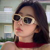 Retro trend universal leg strap, fashionable glasses solar-powered, sunglasses