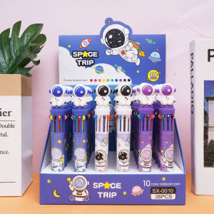 El comercio exterior explotó la ciudad de animales locos 2 bolígrafo de bolas de diez colores de alto valor de color zootopia bolígrafo multicolor