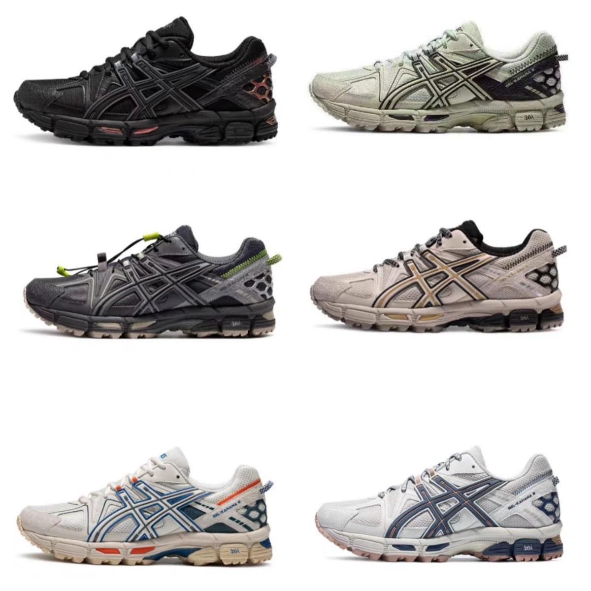 Putian Shoes Arthur Мужская спортивная обувь GEL-KAHANA8 Износостойкие нескользящие повседневные мужские и женские кроссовки для бездорожья