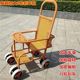 Yellow flat tube eight-wheel brake model