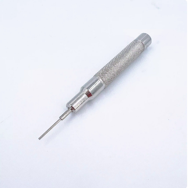 修表工具 拆表带钢带冲头 冲子 大号冲针 冲针头可旋转更换