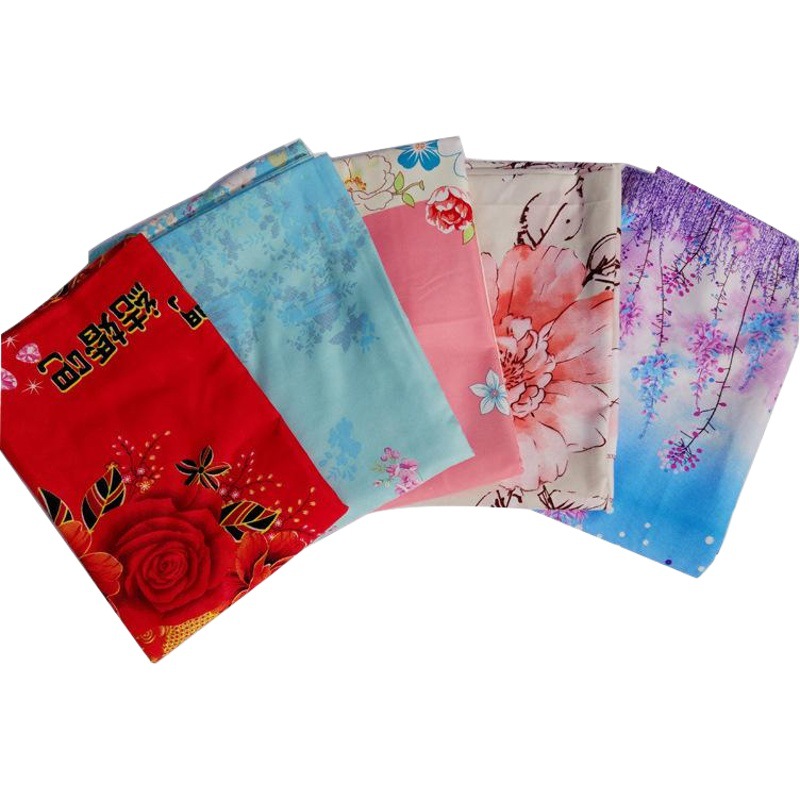 Plant cashmere cotton bed sheet quilt cover active printing twill home textile shop supermarket stall market supply home textile manufacturer