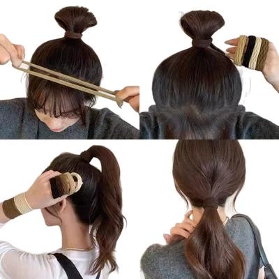 High Elasticity Durable Rubber Band, Saç üçün rezinlər