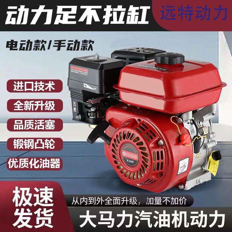 170F Gasoline Engine Micro-Tiller, Water Pump, Sprayer, Grain Grinder, German Craftsmanship, Brand New Original Machine Head