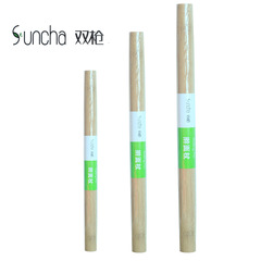 Double gun solid bamboo wood non-stick pressing stick dumpling skin rolling stick flour stick large, medium and small bamboo baking rolling pin