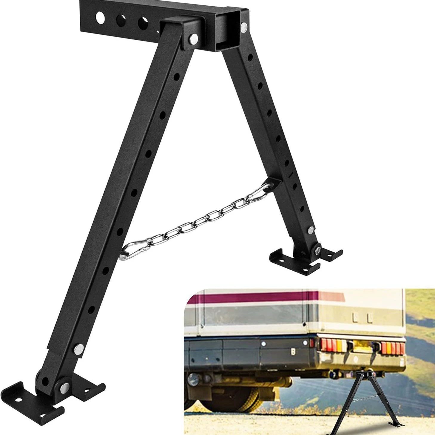 2 дюймов прицепной приемник для 5 колеса прицепной стабилизатор для путешествий прицеп грузовик фургон