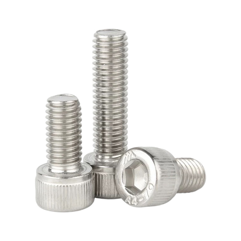 316 acero inoxidable cabeza cilíndrica perno hexagonal DIN912 cabeza de taza tornillo hexagonal M3M4M6M12