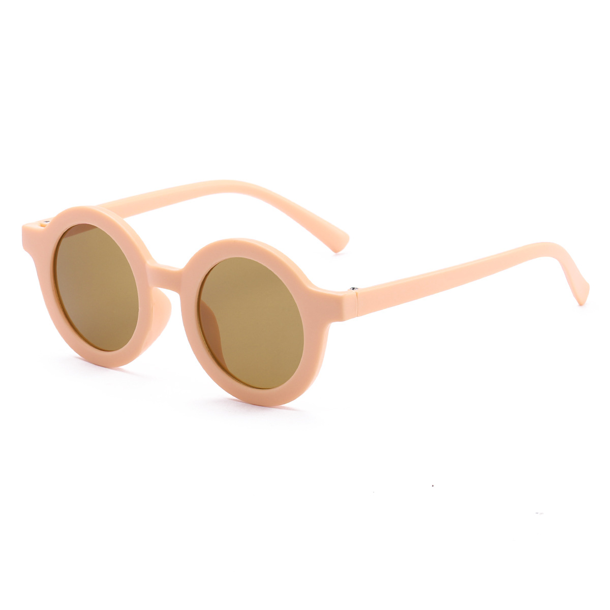Gafas de sol para niños con montura redonda de moda retro Gafas de sol para bebés Gafas de sol para niños con protección UV 1593