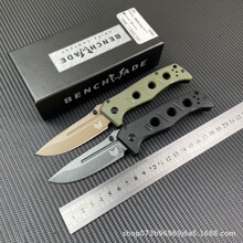 外贸蝴蝶273折叠刀D2钢高硬度折刀锋利便携小刀户外刀具露营工具