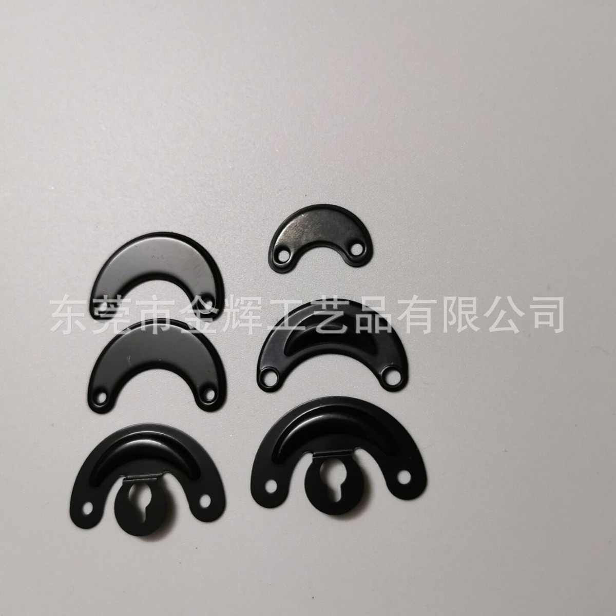 相框月亮压片挂片，弯铁叶片小葫芦压片相框配件月亮压片弓形扣