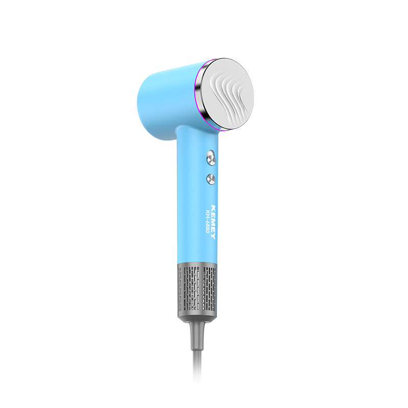 Kemei transfronterizo secador de cabello de alta velocidad doméstico de protección de iones negativos secador de cabello eléctrico de alta potencia secador de cabello de temperatura constante