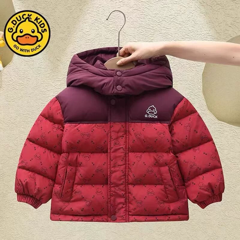 B.Duck, children's keep warm down jacket for men and women, for teenagers