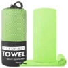 Fluorescent green cylinder bag