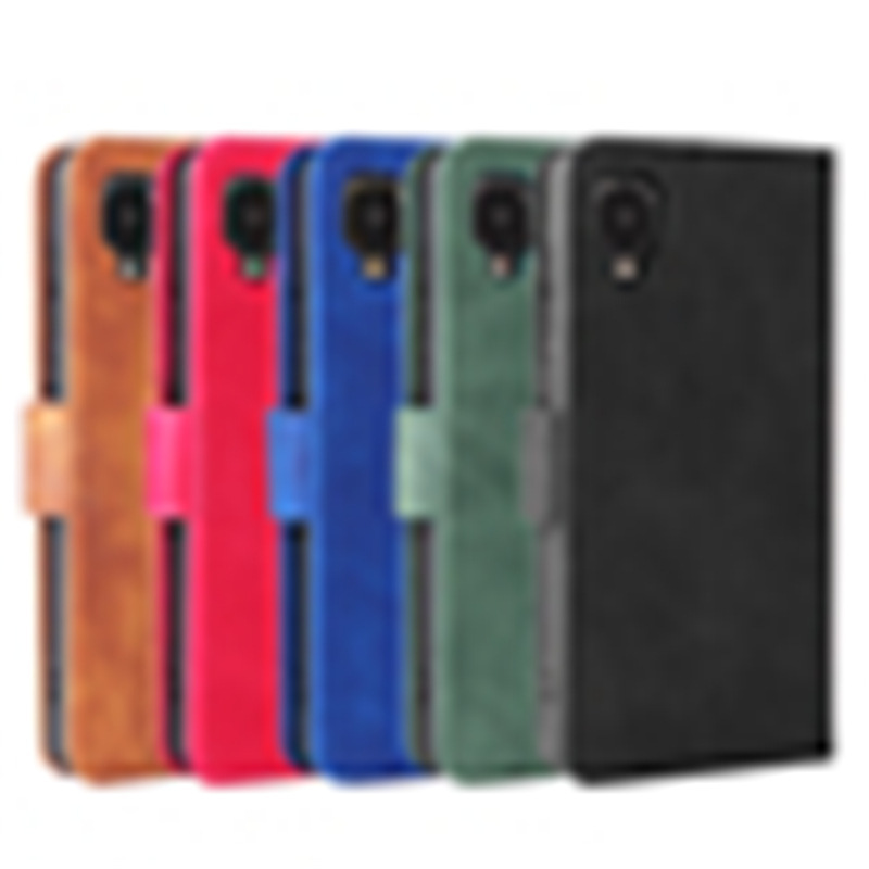 For TCL A3 mobile phone case protective case Magnetic buckle flip cover A509DL multi card bad skin feeling Business leather case For TCL A3 mobile phone case protective case Magnetic buckle flip cover A509DL multi card bad skin feeling Business leather case