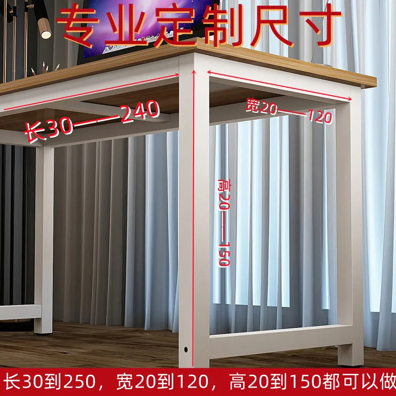 Narrow Table Size 70/80/90cm, Elevated Computer Desk, Student Study Desk, Bar Table, Bedroom Table, Cross-Border E-Commerce