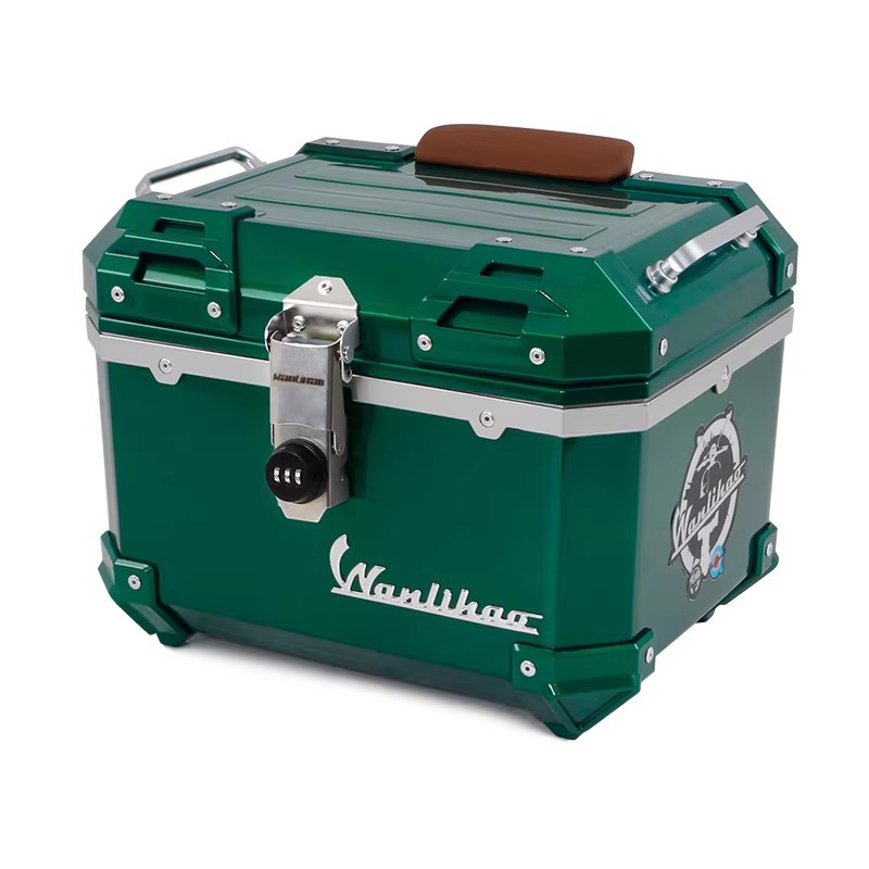 Wanlihao Is Suitable for Suzuki Us125T Motorcycle Rear Trunk, Large-Capacity Non-Aluminum Alloy Electric Vehicle Trunk