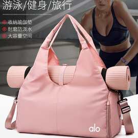 瑜伽健身包旅行收纳袋单肩包大容量新款单肩简约休闲