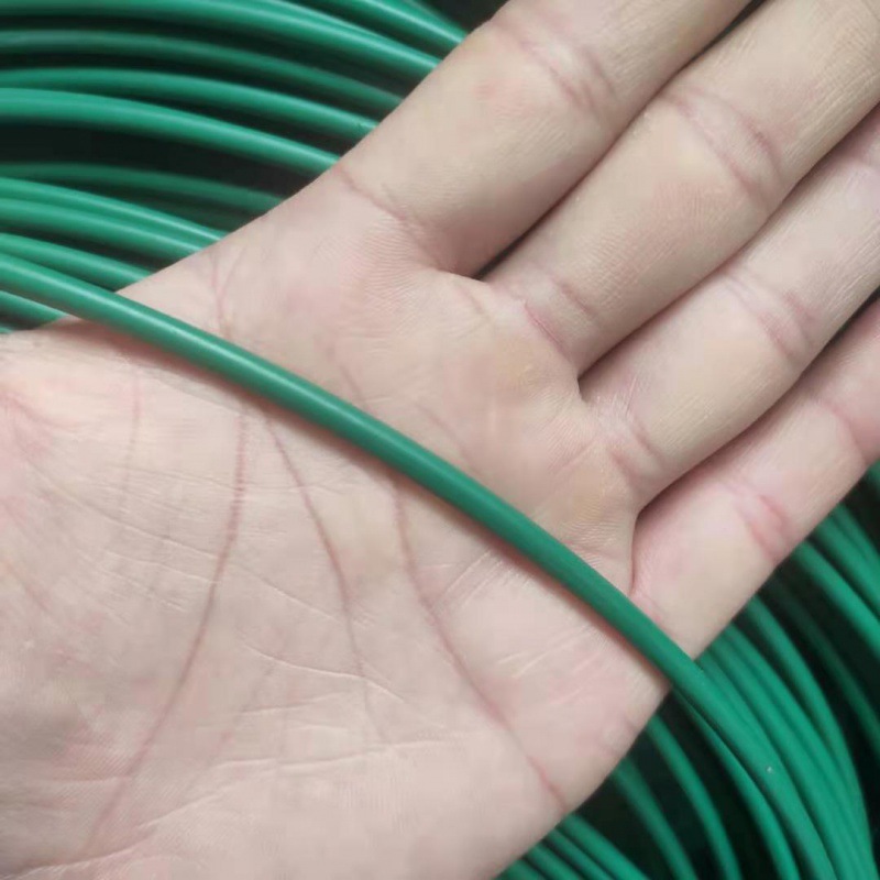 Floral alambre verde blanco negro alambre de hierro fino varilla de flores suave mano flor de modelado flores de jardinería