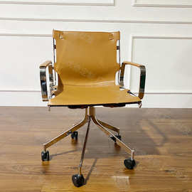 公司办公椅家庭工作不锈钢办公椅工作室设计师椅
