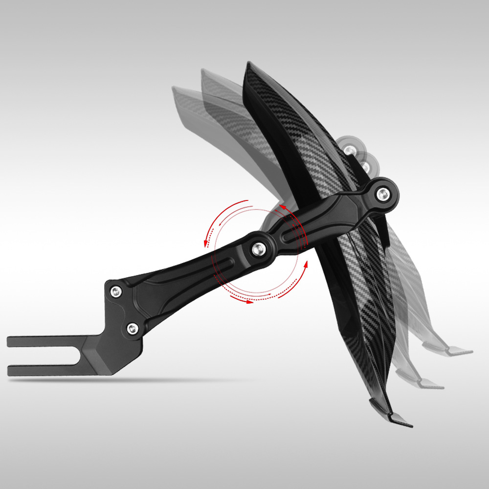 Suitable for No.9 mzmix/m95c calf nplay/N1S/E300p electric vehicle modified flat fork rear fender
