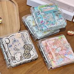 可爱helloKitty摇摇乐卡册三丽鸥家族亚克力收纳本合计高颜值卡册