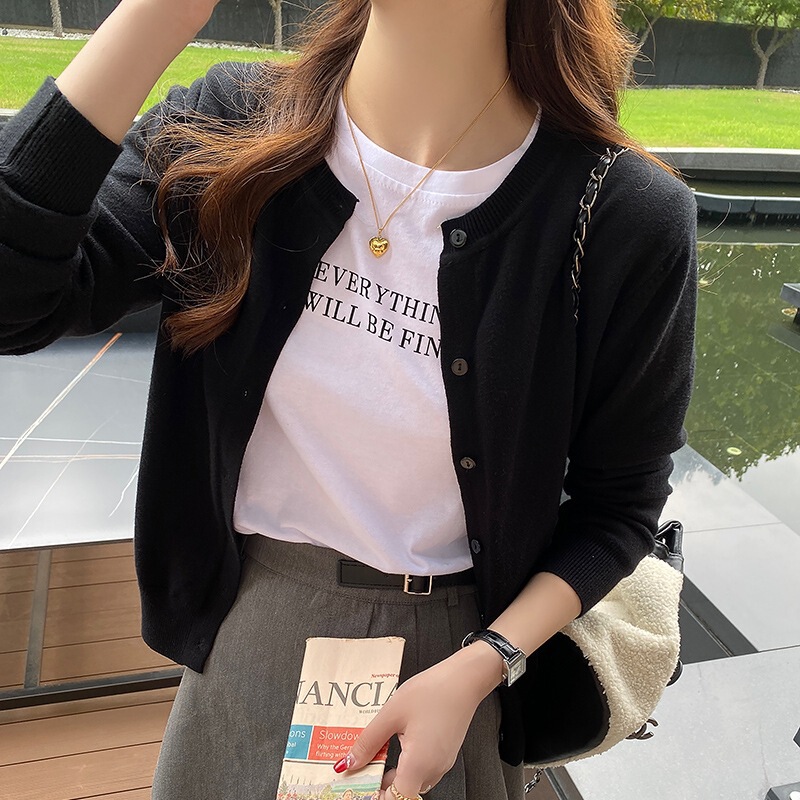 Sweater Coat Women's New Style Autumn and Winter Outerwear Cardigan Autumn Knitwear Spring and Autumn Tops 2025