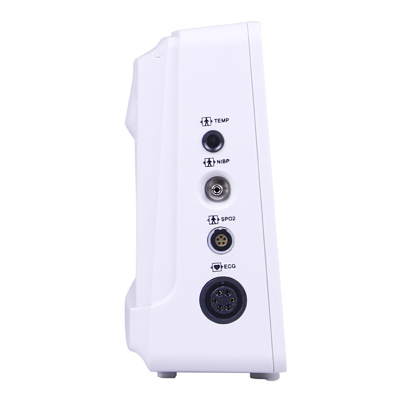 瑞博PM-9000新8インチ鏡面多パラメータ心電モニター輸送救急車監視医療用携帯|undefined