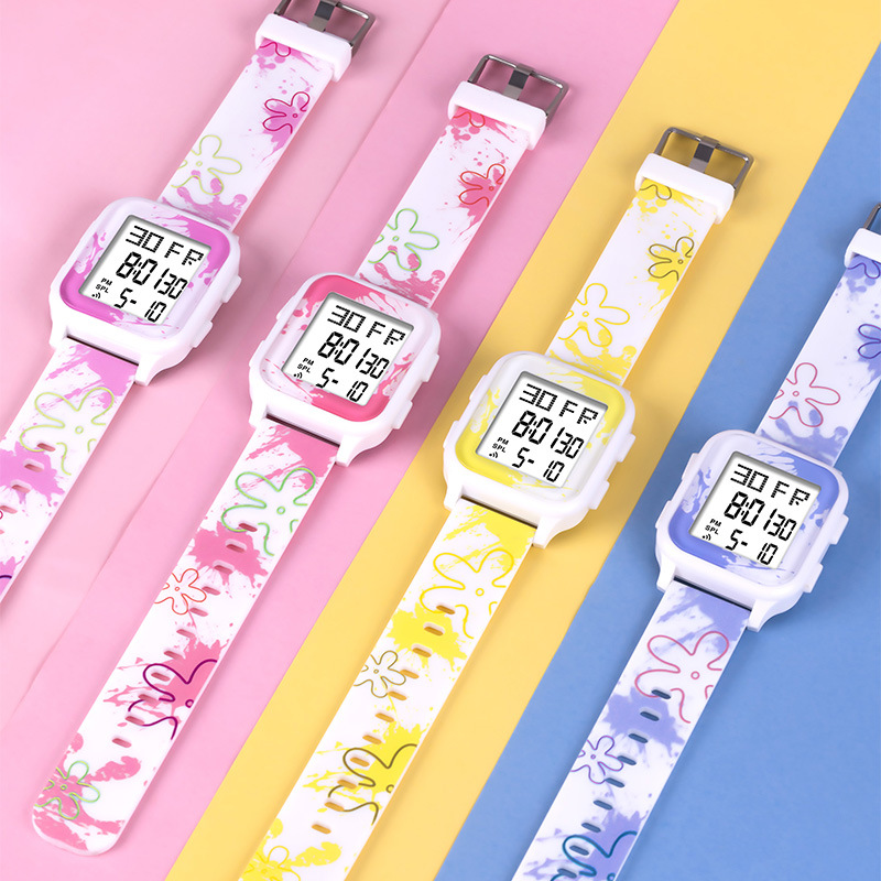 Nuevo simple al aire libre multifunción sincronización reloj electrónico estudiante deportes alarma luminosa reloj electrónico fábrica al por mayor