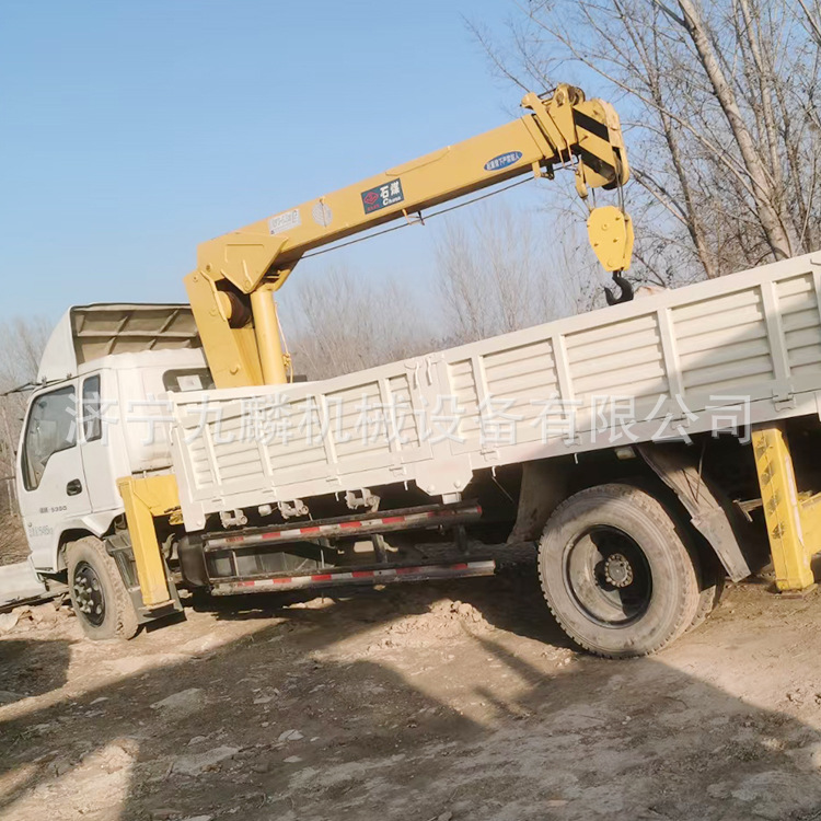 转让二手石煤6.3吨随车吊单吊机 正常起重作业无开焊无开裂