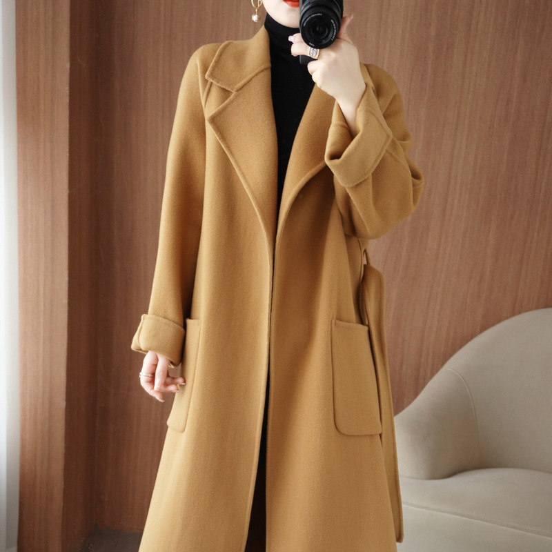 골든 카멜 럭셔리 하이엔드 롱 스타일