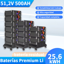 Bater&iacute;aater&iacute;a de rack 51.2V 500Ah para el hogar 25.6KWH