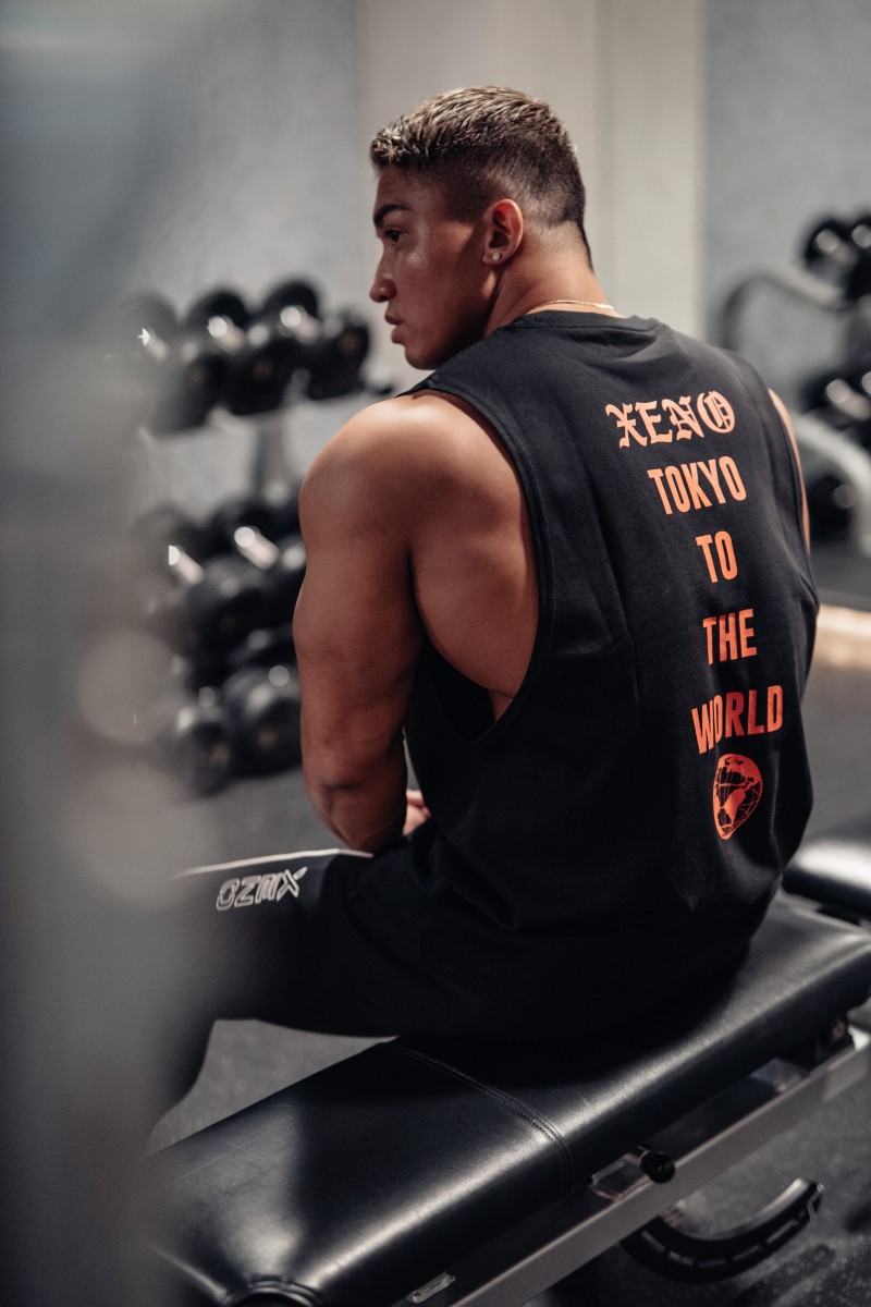 Men's Sleeveless T-Shirt Trendy Brand Muscular Design Fitness Summer Running Training Vest Sports Clothes For Men_viptrois.com