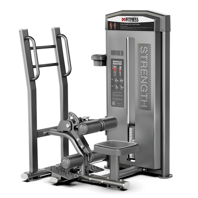 gimnasio equipo comercial de pie piernas empujador estudio de entrenamiento de cadera entrenador de cadera mujer forma