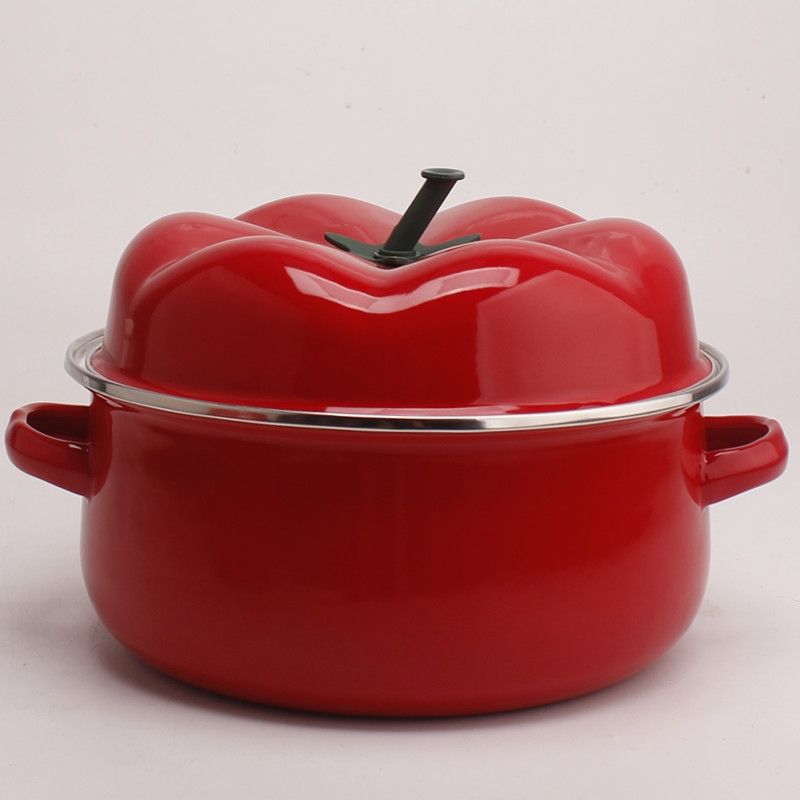 espesamiento de tres piezas de conjunto de cocina de dos orejas de cocina de cocción de cocina