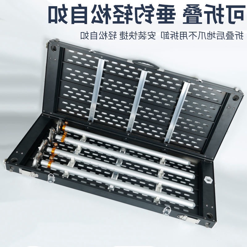 Fishing platform hollow ultra-light new fish bold thick aluminum…