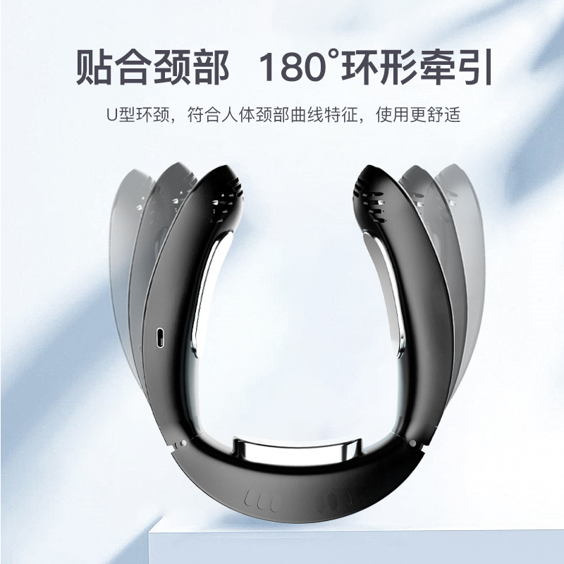 Nuevo transfronterizo USB cinturón portátil de refrigeración de calefacción y calefacción instrumento perezoso colgando cuello ultra-larga resistencia Mute al aire libre