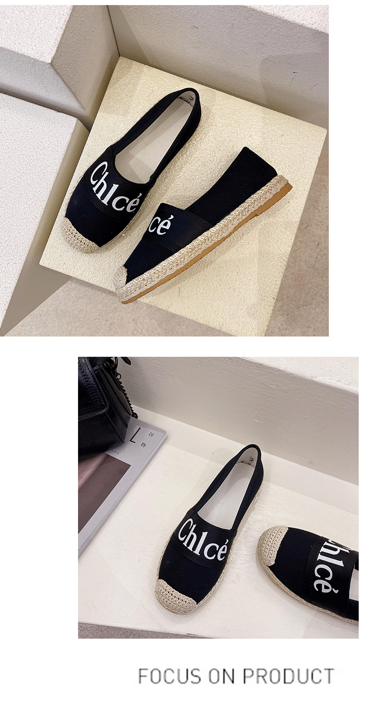 Chaussures de pêcheur pour femmes, mocassins de Style Harajuku Ins, Alphabet coréen, décontractés, plats, paresseux, nouvelle collection automne_voghion.com