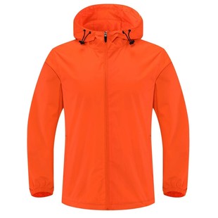 Children's adult 2021 autumn and winter men's and women's leisure sports windproof and rainproof DIY printing hooded zipper coat