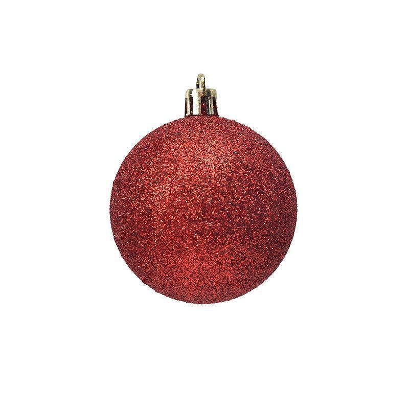 工場直販バルククリスマスボール直径 2/3/4/6/8 光沢のあるマットグリッター電気メッキ装飾ボールペンダント|undefined