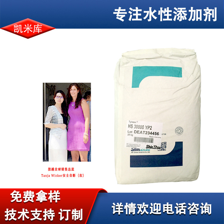 供应羟乙基纤维素 HS 100000 YP2  56元/KG增稠涂料高效增稠信越