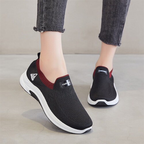 Women's Comfortable Soft Sole Health Shoes Fashion Matchable Socks Shoes, Foreign Trade Ladies Casual Shoes