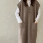 v领卷边秋季跨境毛衣