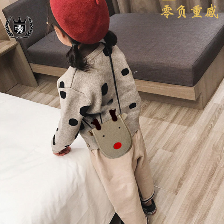 厂家批发创意毛毡零钱包卡通动物毛毡包杂物钥匙毛毡收纳包可定制