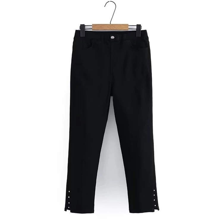 200 кг пухлые девушки летний Джокер Плюс Размер повседневные брюки с эластичной талией эластичные тонкие ногти пряжки штаны для ног 8398
