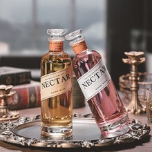 红酒葡萄酒瓶果酒瓶空瓶一斤装存酒自酿专用瓶500ml玻璃分装瓶