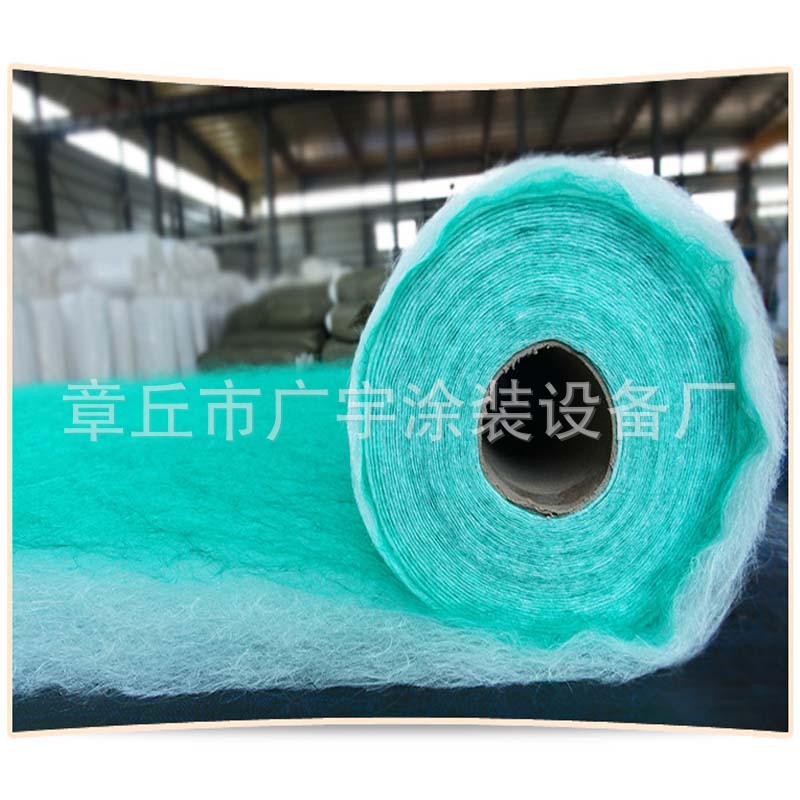 厂家定制烤漆房过滤棉地棉 油漆漆雾过滤棉 玻璃纤维滤网过滤棉